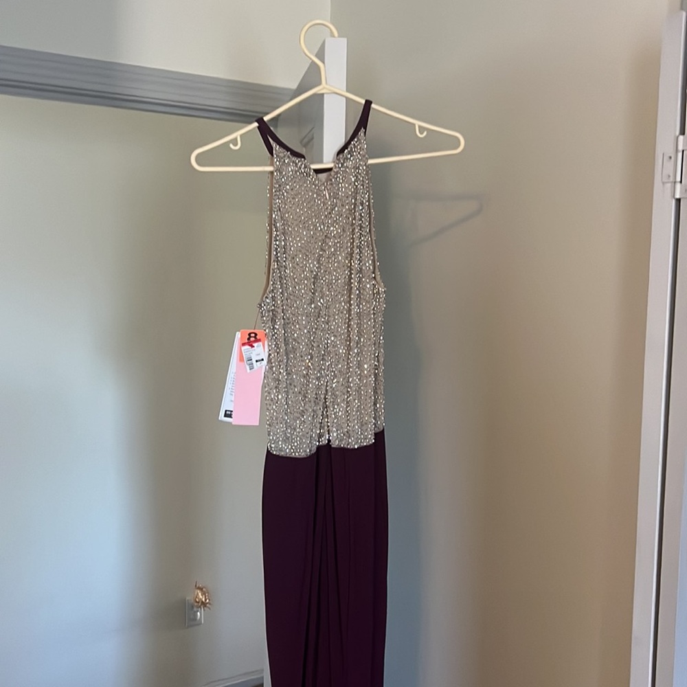 Maroon Prom Dress - Picture 2 of 2